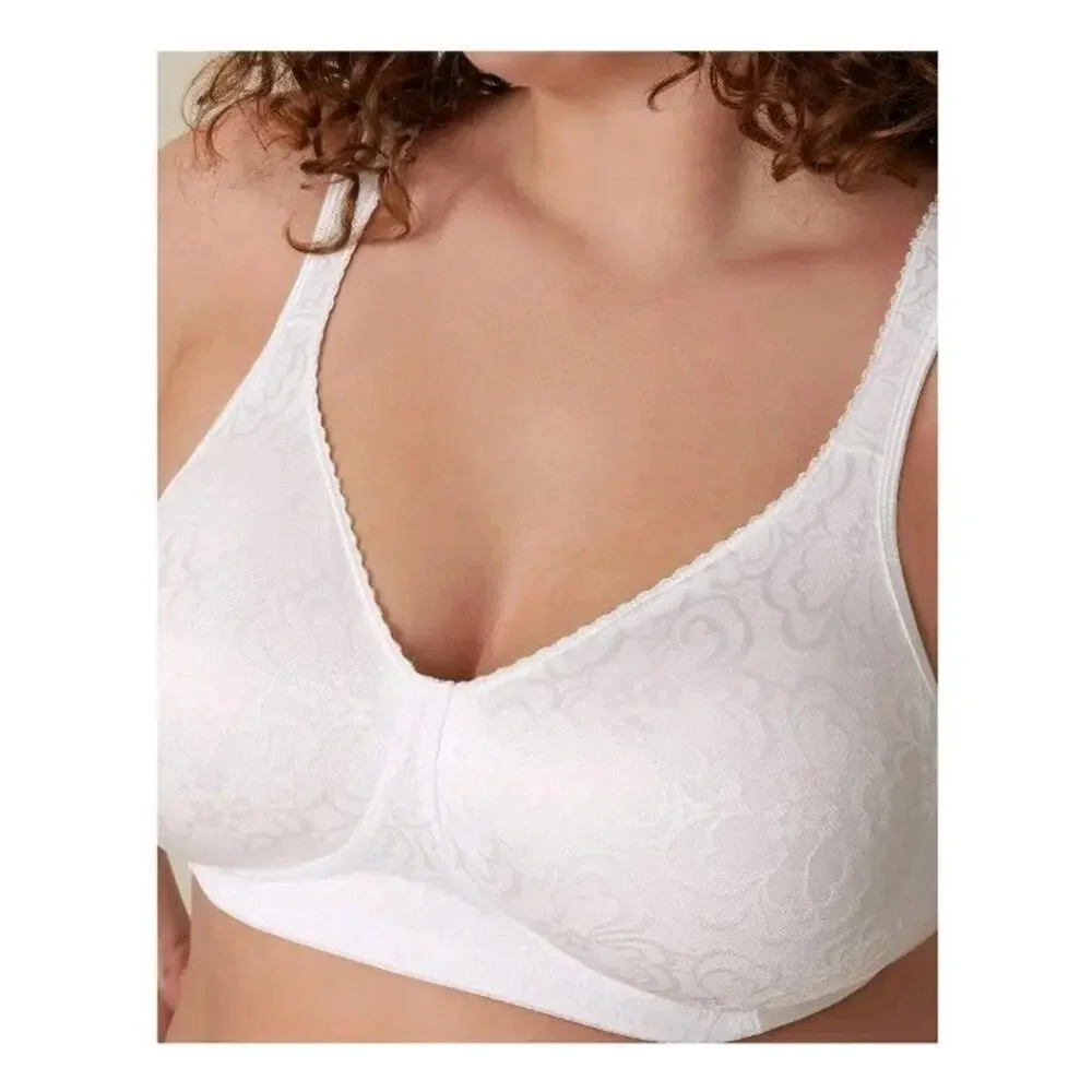 Playtex‎ Women's 18 Hour Ultimate Lift and Support Wirefree Bra Size 40DDD White